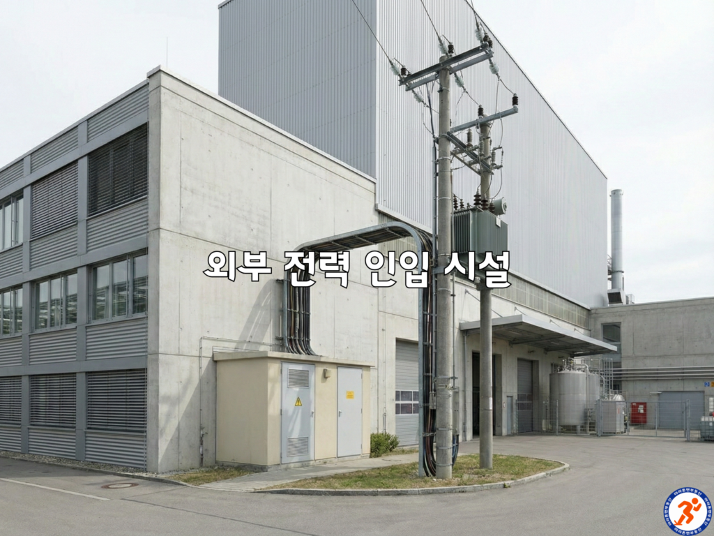화성 공장 매매 관련 인프라 체크리스트 중 전력 용량 관련한 외부 전력 인입 시설 사진