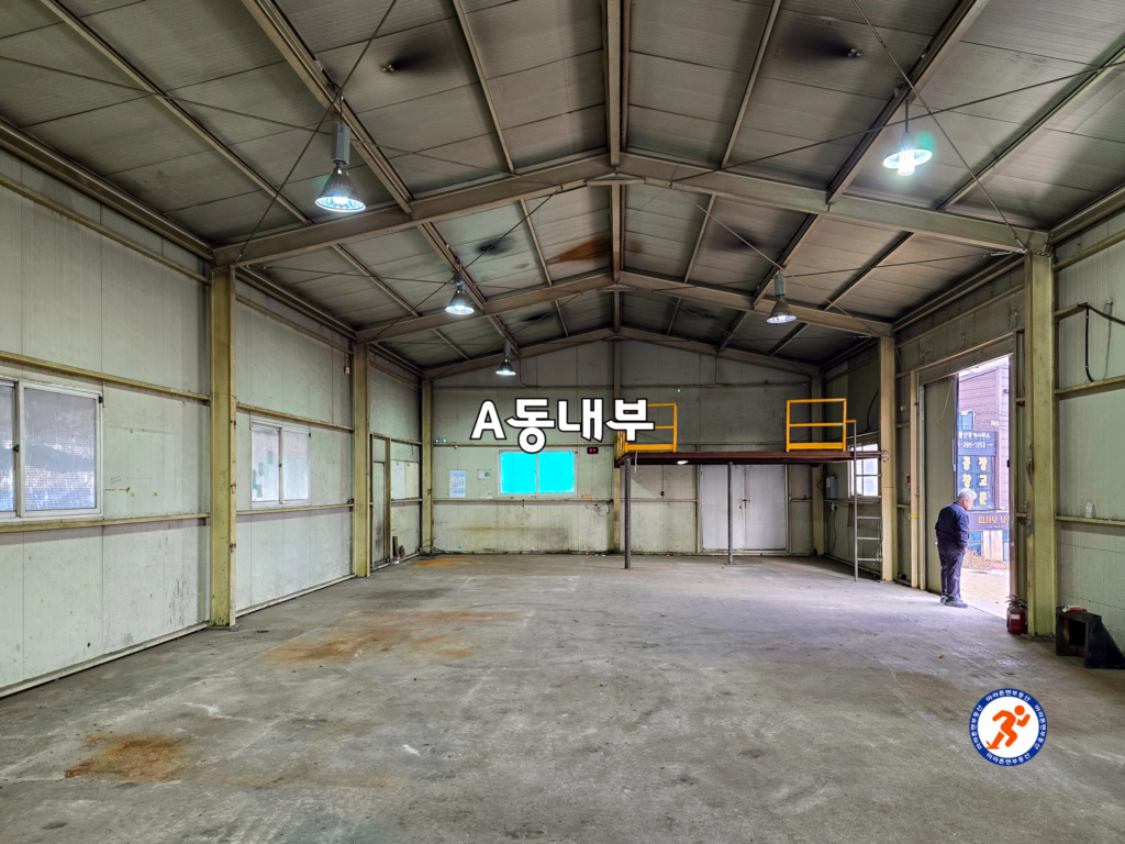 [화성공장임대, 봉담공장임대] 봉담읍 왕림리 6차선 대로변 공장 임대 매물 가동(A동) 내부 사진