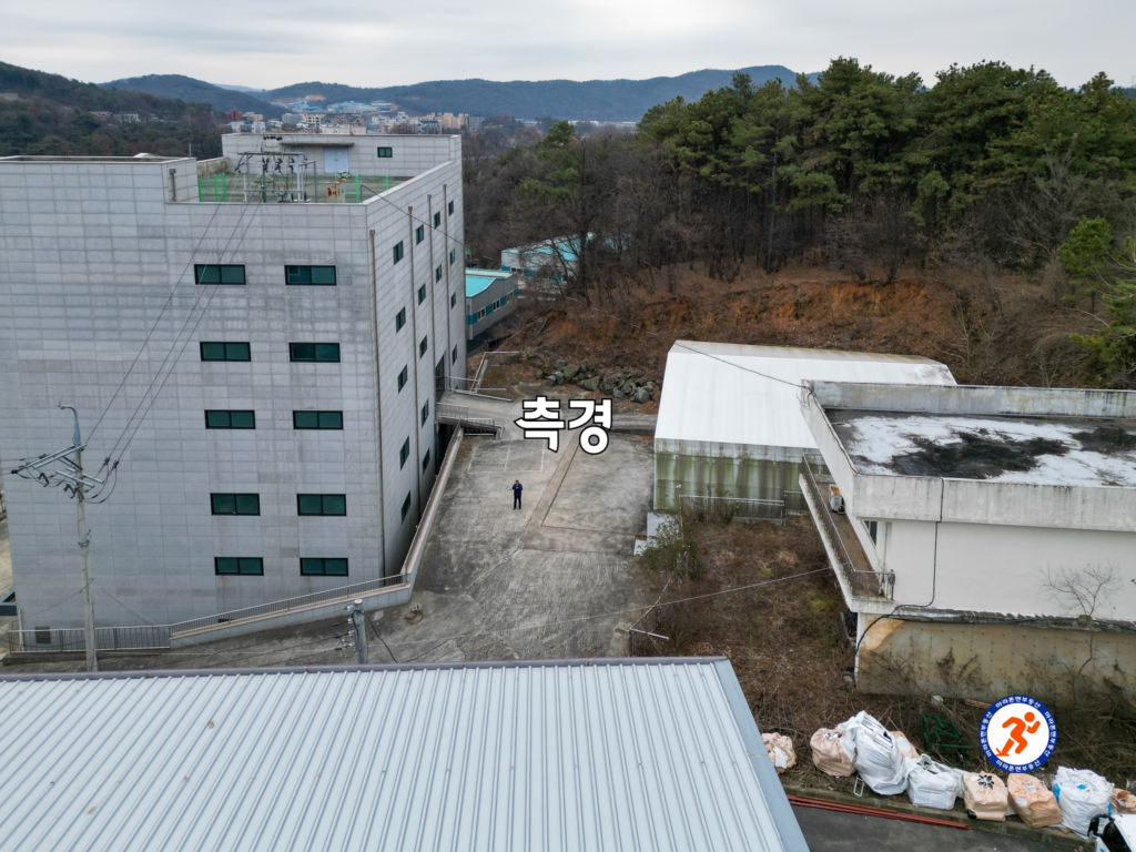 화성 공장 매매 물건 및 화성 사옥 매매 물건의 측경입니다